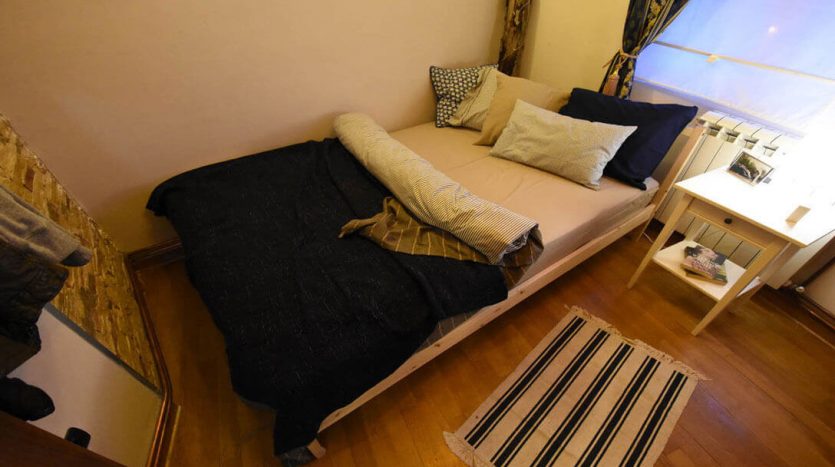 Apartment Sava square Belgrade bedroom