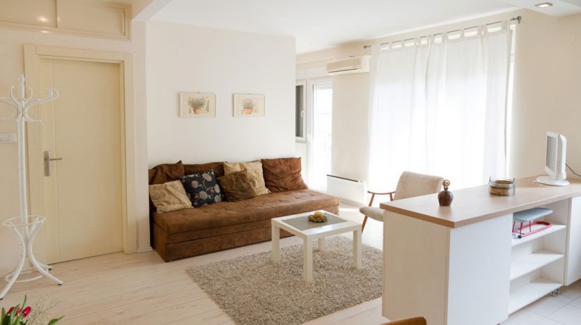 One bedroom apartment Bianco Belgrade sofa