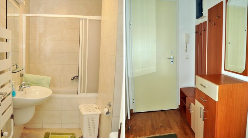 apartman kiwi kupatilo hodnik